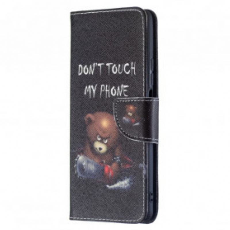 Capa Flip Para Xiaomi 11T / 11T Pro Urso Perigoso