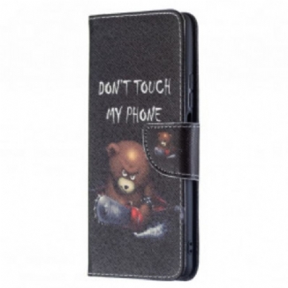 Capa Flip Para Xiaomi 11T / 11T Pro Urso Perigoso