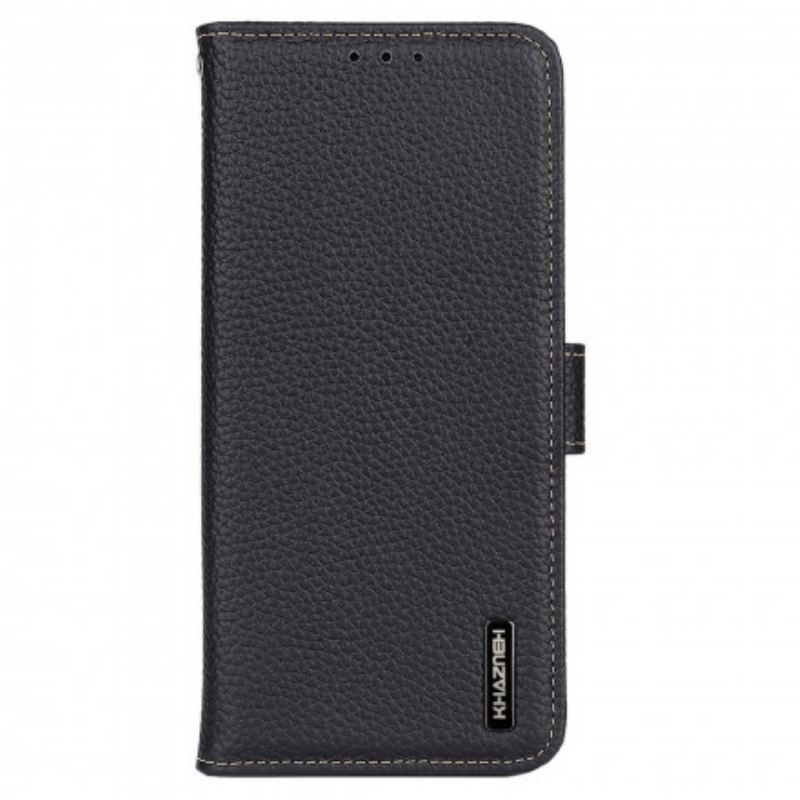 Capa Folio Para Xiaomi 11T / 11T Pro Khazneh Lichia Couro