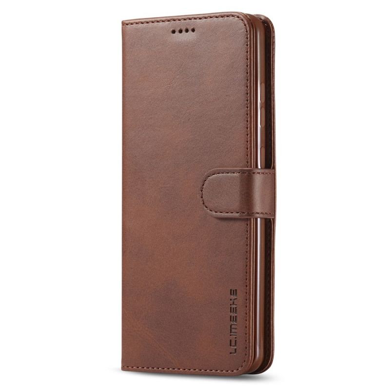 Capa Folio Para Xiaomi 11T / 11T Pro Lc.imeeke Efeito Couro