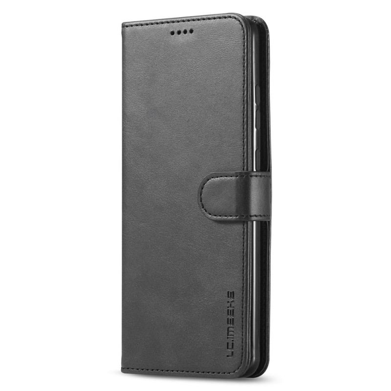 Capa Folio Para Xiaomi 11T / 11T Pro Lc.imeeke Efeito Couro