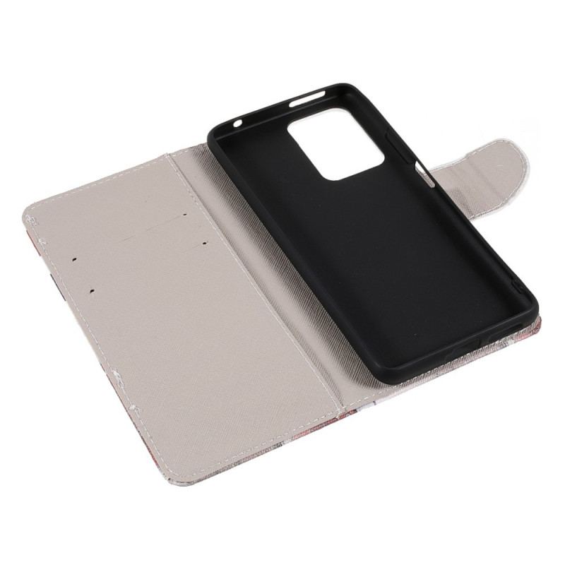 Capa Folio Para Xiaomi 11T / 11T Pro Vida Em Londres