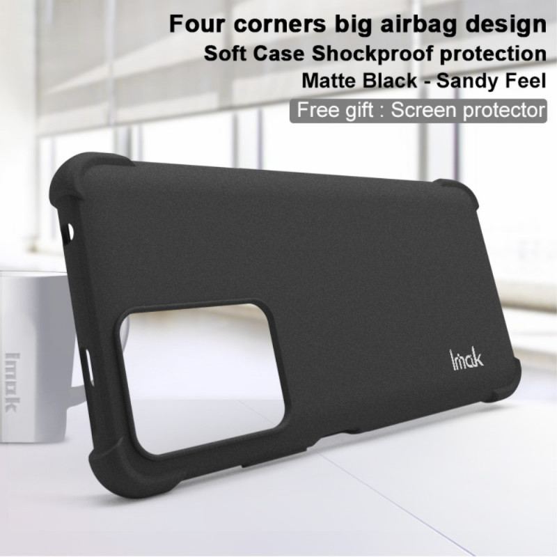 Capa Para Xiaomi 11T / 11T Pro Airbags De Silicone Fosco Imak