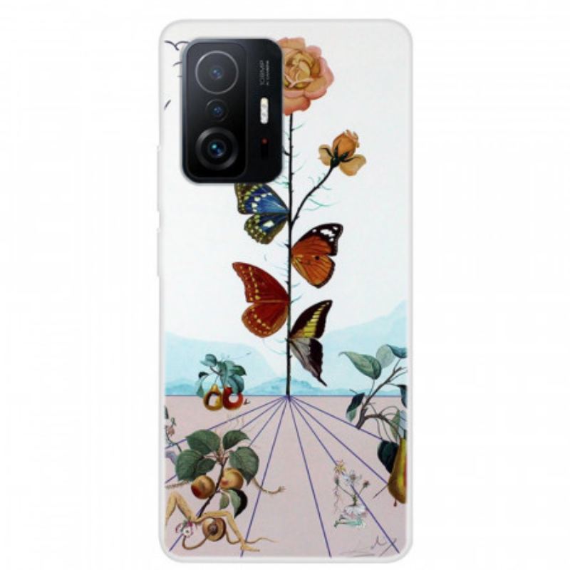 Capa Para Xiaomi 11T / 11T Pro Borboletas Da Natureza