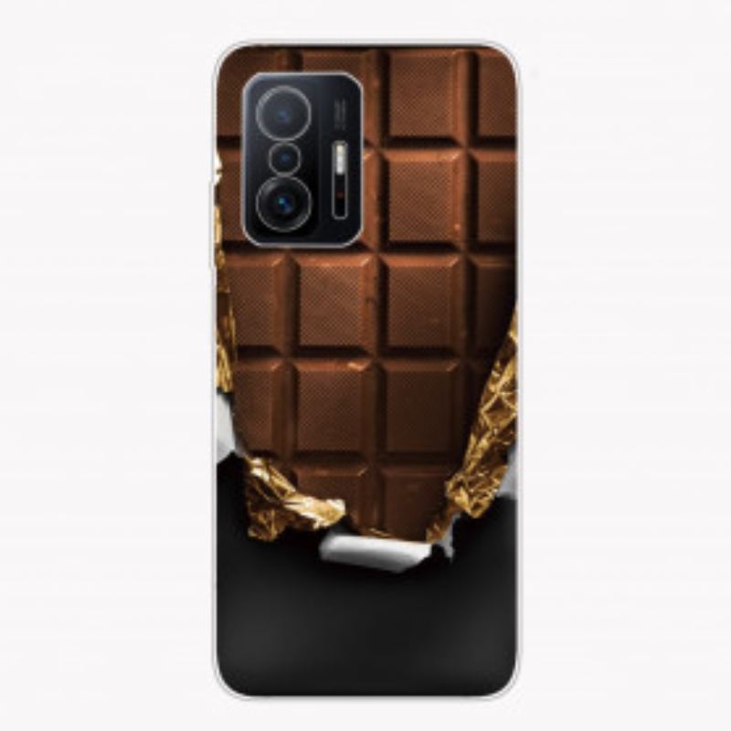 Capa Para Xiaomi 11T / 11T Pro Chocolate Flexível