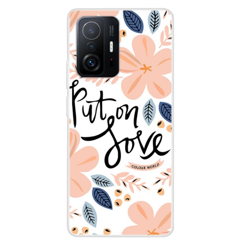 Capa Para Xiaomi 11T / 11T Pro Coloque Amor