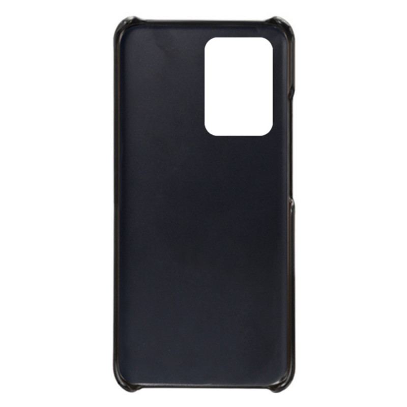 Capa Para Xiaomi 11T / 11T Pro Efeito Couro Ksq