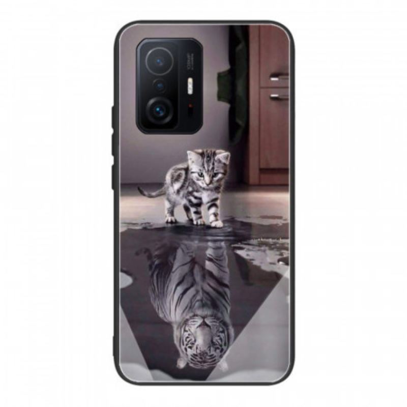 Capa Para Xiaomi 11T / 11T Pro Kitten Dream Vidro Temperado