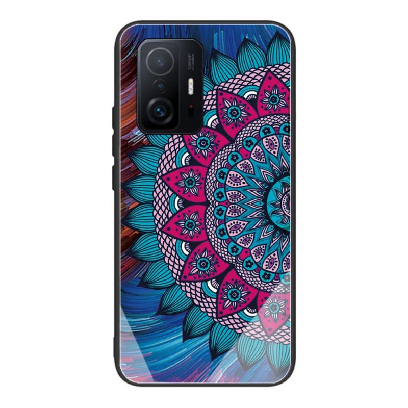 Capa Para Xiaomi 11T / 11T Pro Mandala Vidro Temperado