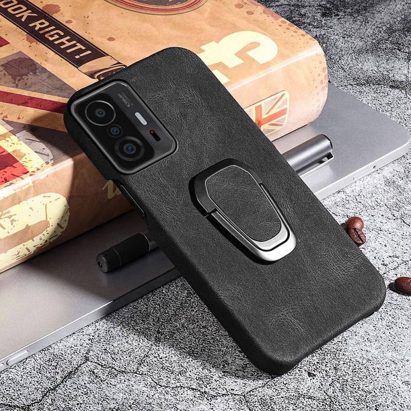 Capa Para Xiaomi 11T / 11T Pro Novas Cores Com Suporte Para Anéis De Efeito De Couro