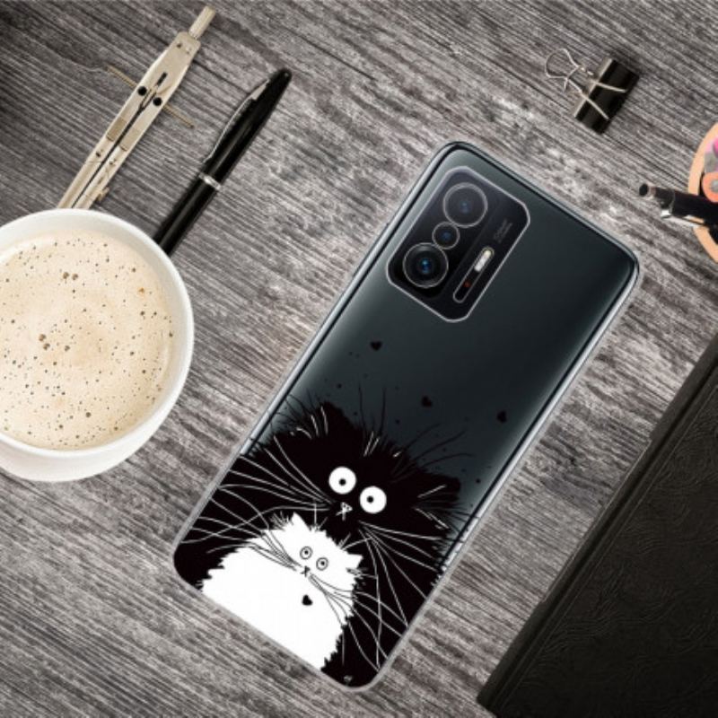 Capa Para Xiaomi 11T / 11T Pro Olha Os Gatos