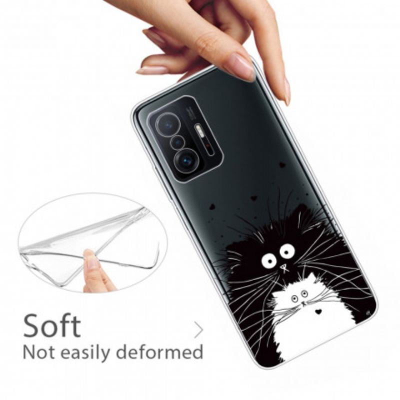 Capa Para Xiaomi 11T / 11T Pro Olha Os Gatos