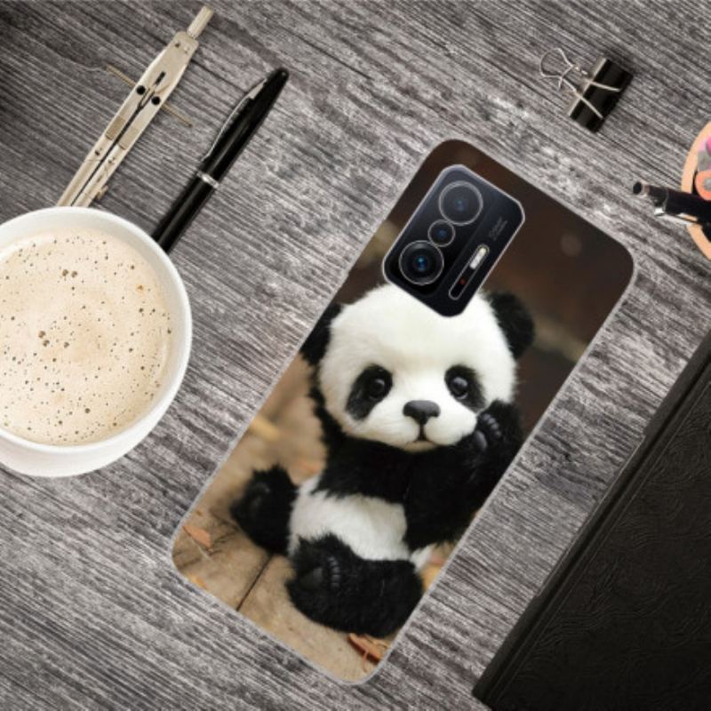 Capa Para Xiaomi 11T / 11T Pro Panda Flexível