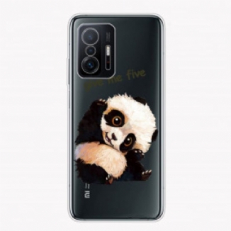 Capa Para Xiaomi 11T / 11T Pro Panda Sem Costura Dá-me Cinco