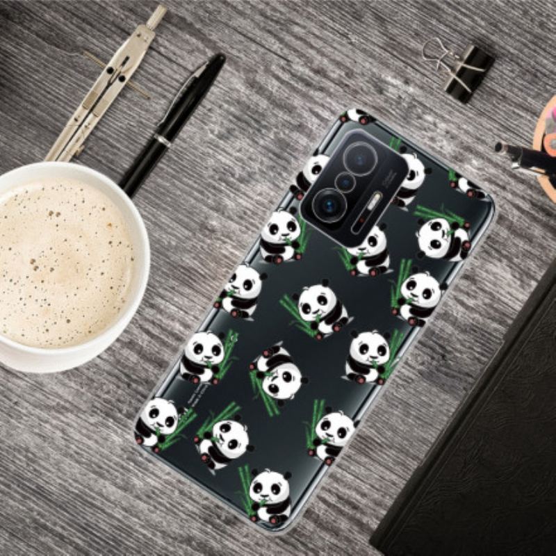 Capa Para Xiaomi 11T / 11T Pro Pequenos Pandas