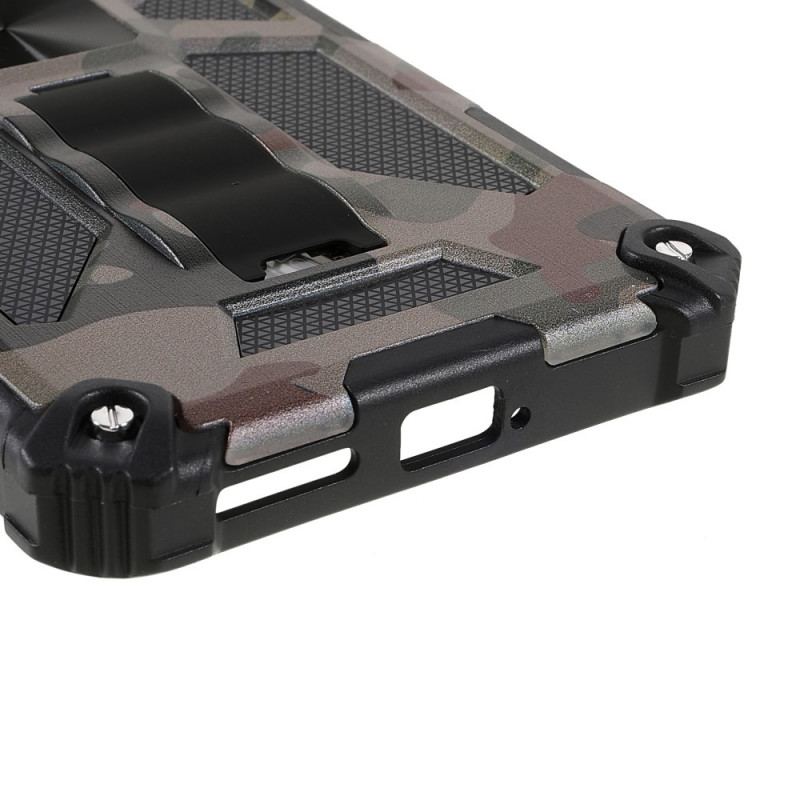 Capa Para Xiaomi 11T / 11T Pro Suporte Removível De Camuflagem