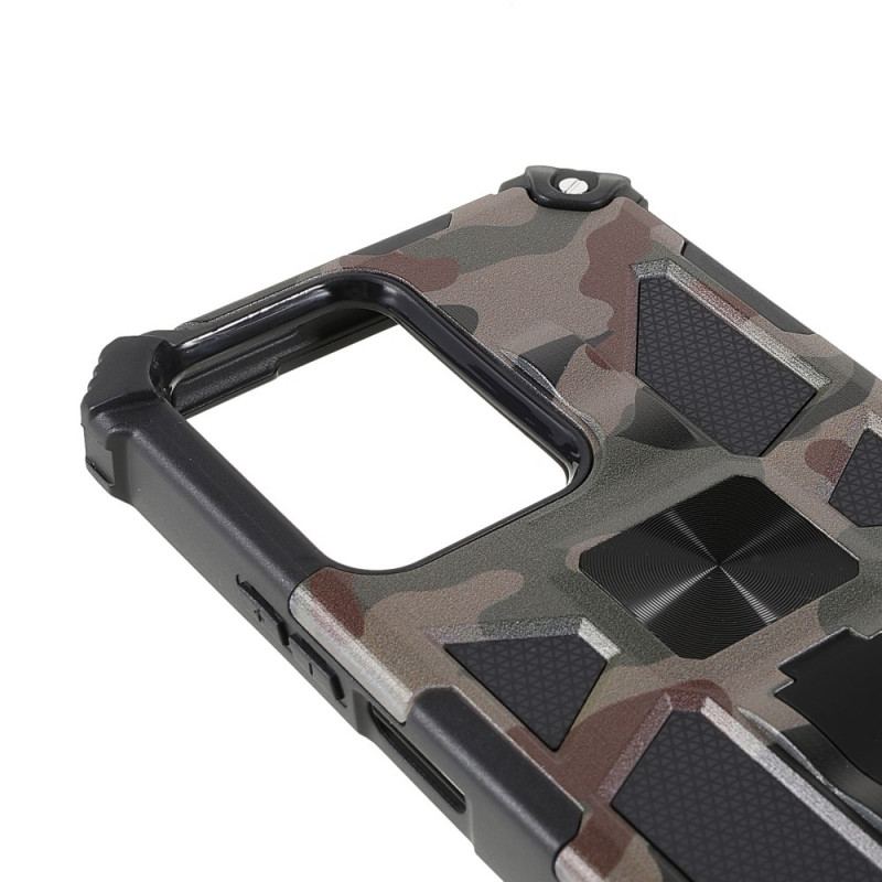 Capa Para Xiaomi 11T / 11T Pro Suporte Removível De Camuflagem