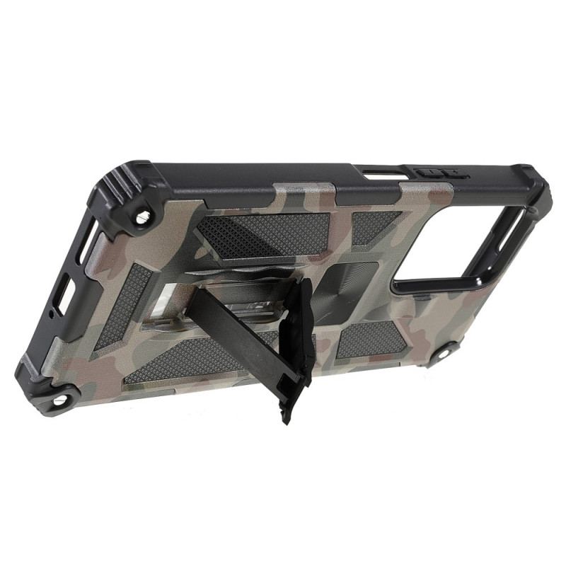 Capa Para Xiaomi 11T / 11T Pro Suporte Removível De Camuflagem