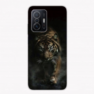 Capa Para Xiaomi 11T / 11T Pro Tigre Flexível