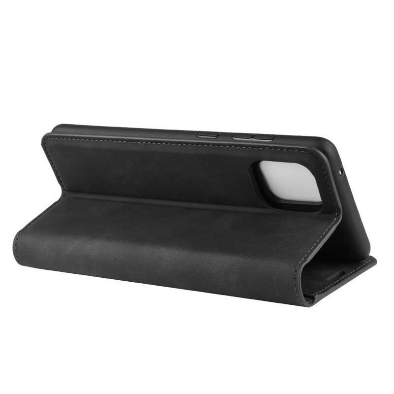 Capa De Celular Para Samsung Galaxy Note 10 Lite Flip Efeito Couro Chique