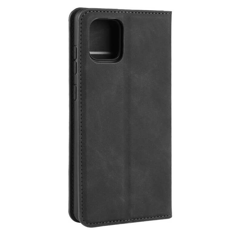 Capa De Celular Para Samsung Galaxy Note 10 Lite Flip Efeito Couro Chique