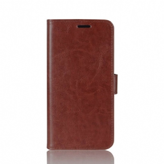 Capa Em Pele Para Samsung Galaxy Note 10 Lite Textura De Couro Fino