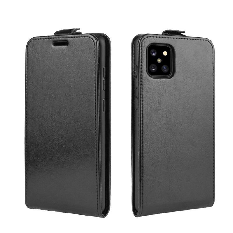 Capa Flip Para Samsung Galaxy Note 10 Lite De Couro Efeito Couro Dobrável