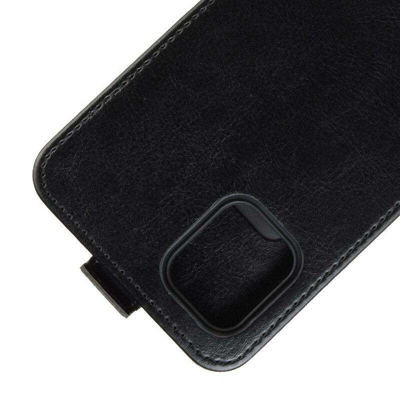 Capa Flip Para Samsung Galaxy Note 10 Lite De Couro Efeito Couro Dobrável