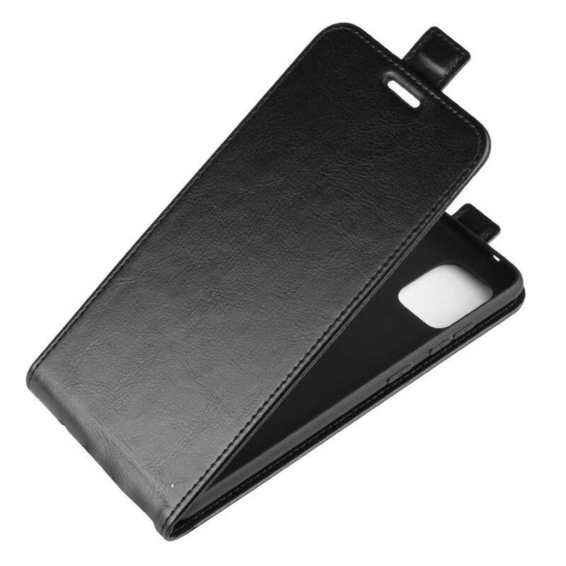 Capa Flip Para Samsung Galaxy Note 10 Lite De Couro Efeito Couro Dobrável