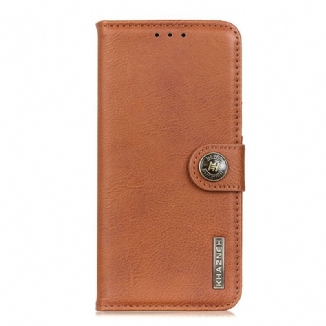 Capa Folio Para Samsung Galaxy Note 10 Lite Imitação De Couro Khazneh