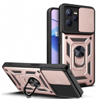 Capa De Celular Para Realme C35 Camshield Com Anel Magnético