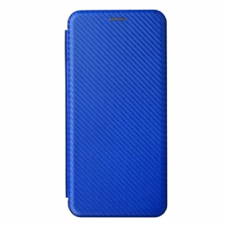 Capa De Celular Para Realme C35 Flip Anel Fibra De Carbono