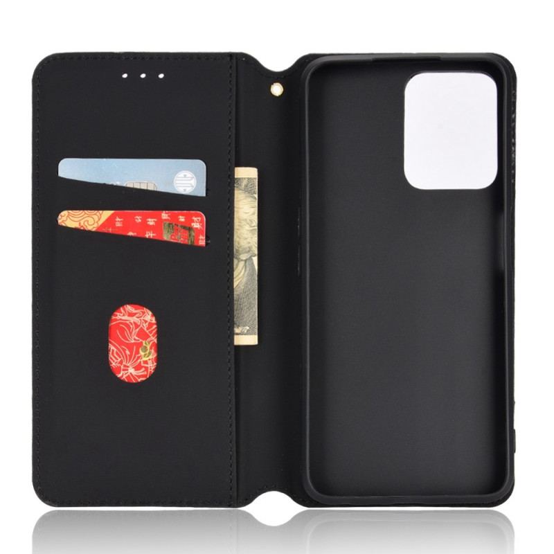 Capa De Celular Para Realme C35 Flip Diamantes E Cubos