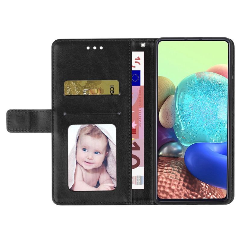 Capa Flip Para Realme C35 De Cordão Corda Y Linhas