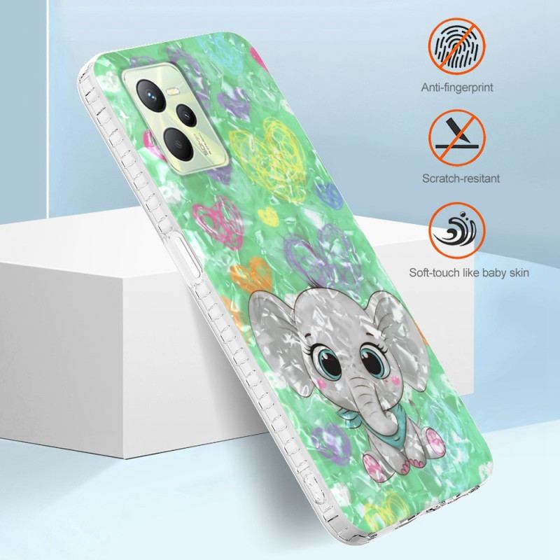 Capa Para Realme C35 Elefante Estiloso