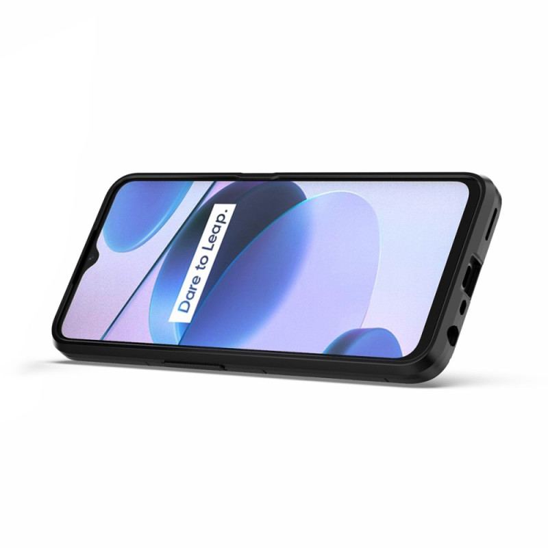 Capa Para Realme C35 Suporte De Anel