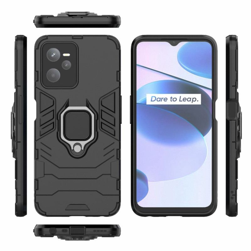 Capa Para Realme C35 Suporte De Anel