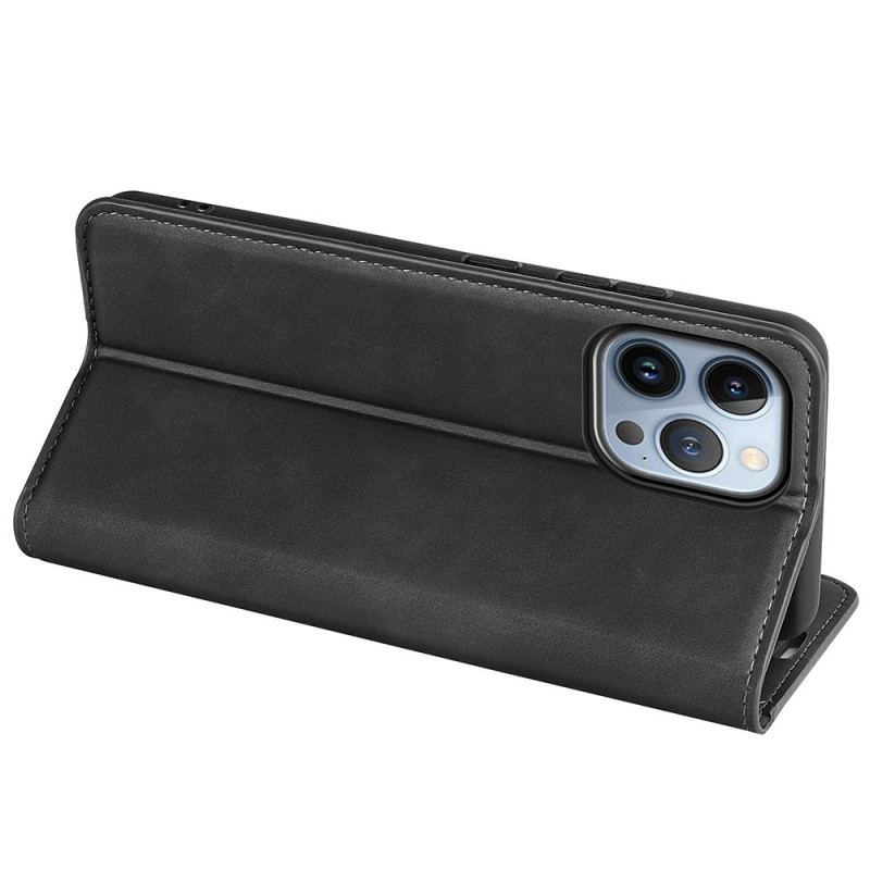 Capa De Celular Para iPhone 14 Pro Flip Estilo Retrô