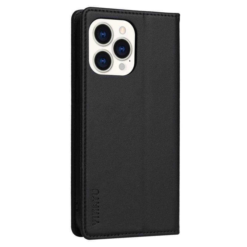 Capa De Celular Para iPhone 14 Pro Flip Rebites Decorativos