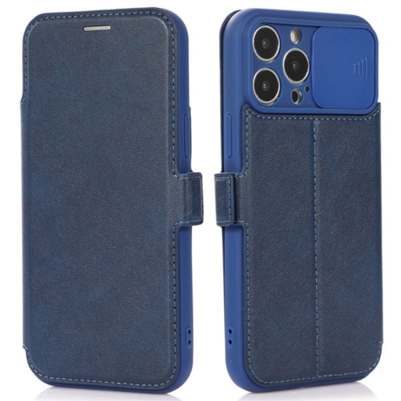 Capa De Celular Para iPhone 14 Pro Capa Proteção Flip Proteção De Câmera Com Zíper