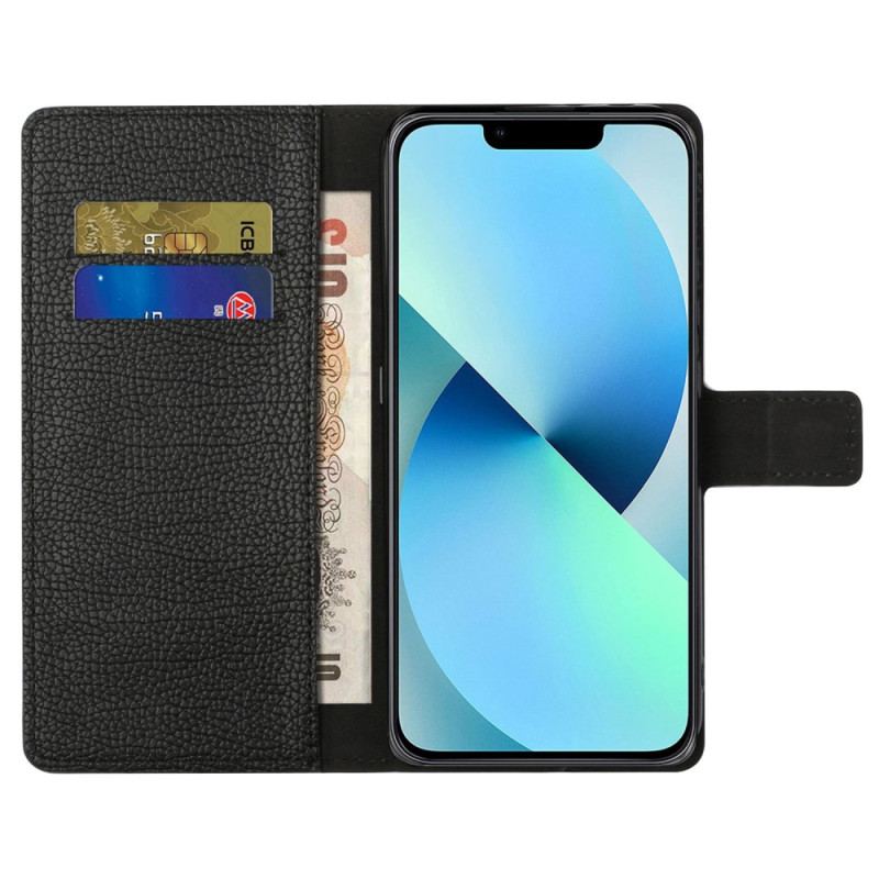 Capa Flip Para iPhone 14 Pro Borboleta Azul