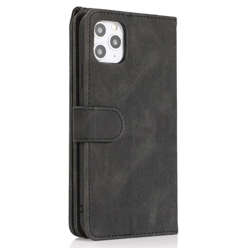 Capa Flip Para iPhone 14 Pro Com Bolsa De Zíper