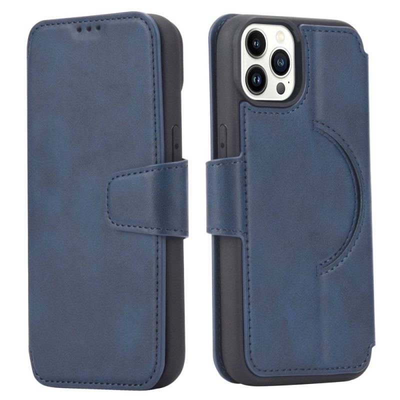 Capa Flip Para iPhone 14 Pro Compatível Com Magsafe