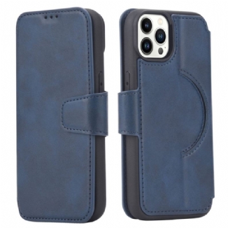 Capa Flip Para iPhone 14 Pro Compatível Com Magsafe