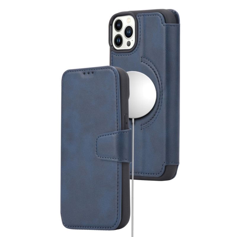 Capa Flip Para iPhone 14 Pro Compatível Com Magsafe