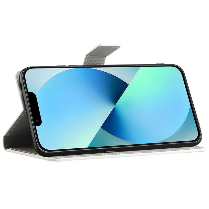 Capa Flip Para iPhone 14 Pro Gangue Coruja