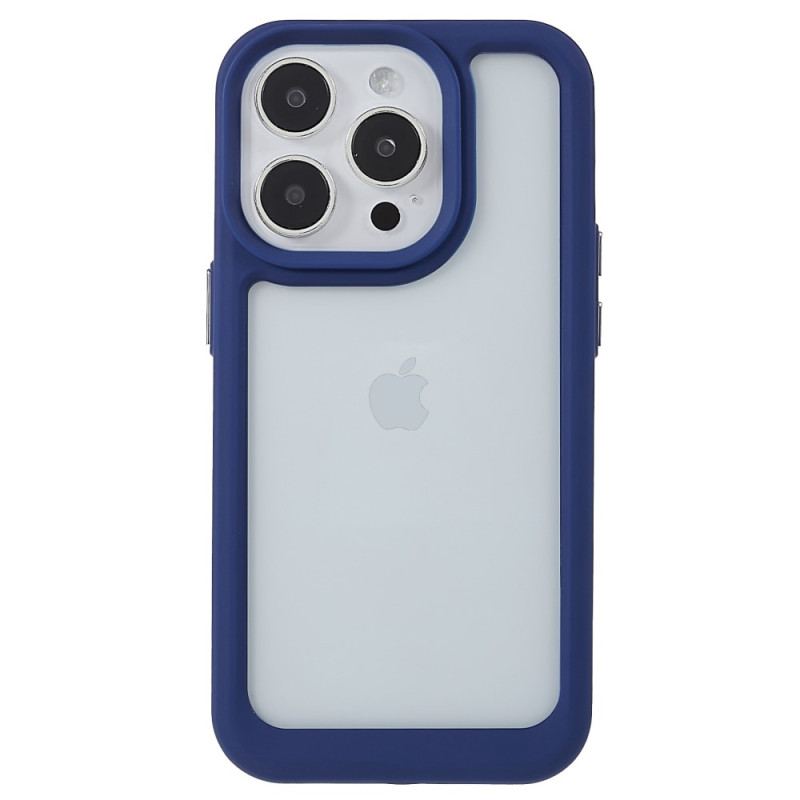 Capa Para iPhone 14 Pro Bordas De Silicone