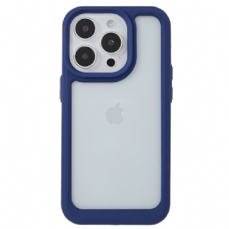 Capa Para iPhone 14 Pro Bordas De Silicone