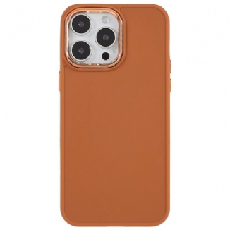 Capa Para iPhone 14 Pro Câmera Contorno Clássica