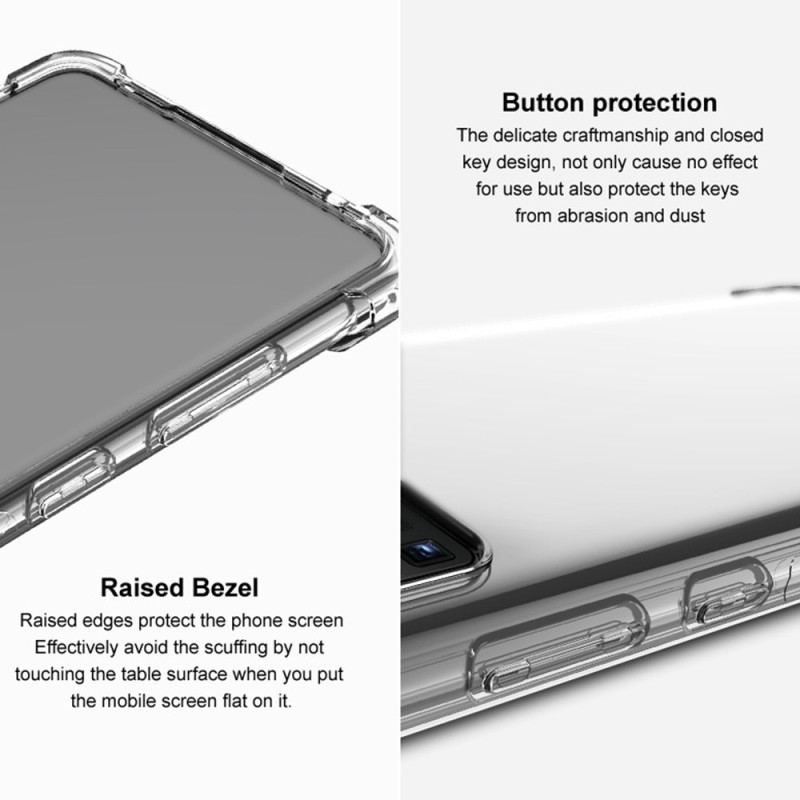 Capa Para iPhone 14 Pro Cantos Transparentes Do Airbag Imak